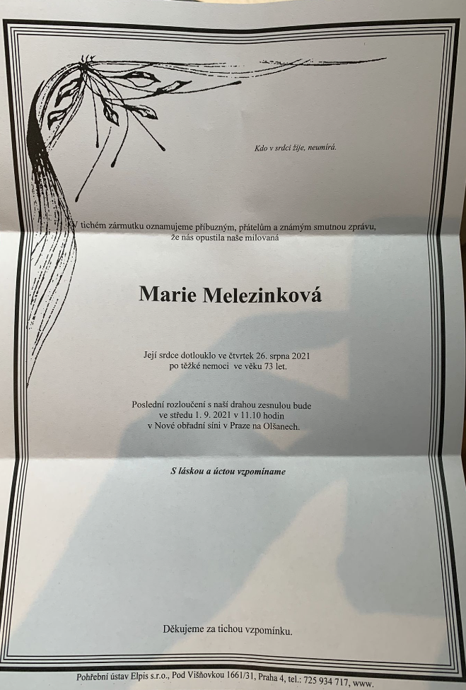 Parte Marie Melezinkové